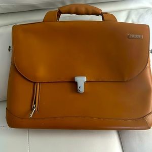 Tumi Suitcase - Tan Leather